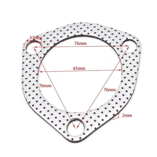 Planet Gates 2.5"Bolt Turbo Exhaust Manifold Gasket Downpipe Flange