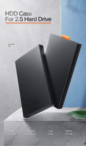 Planet Gates 2.5 HDD Case SATA to USB 3.0 Adapter External Hard Drive Enclosure for SSD Disk HDD Box Case HD 2.5 SSD Case SATA to USB
