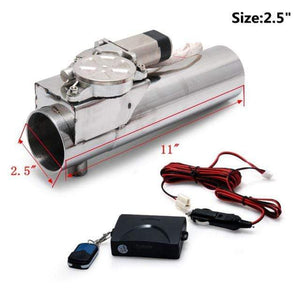 Planet Gates 2.5 Inch 2"/2.25"/2.5"/2.75"/3" Exhaust Pipe Electric I Pipe Exhaust Electrical Cutout with Remote Control Wholesale Valve EP-CUT01G