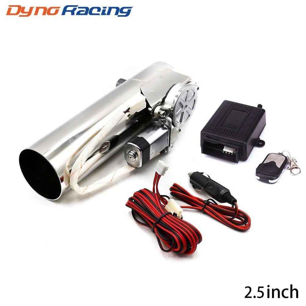 Planet Gates 2.5'' inch 63mm Exhaust Control Valve Exhaust Pipe Electric Pipe Exhaust Electrical Cutout With Remote Control