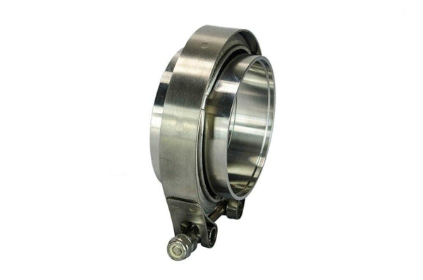 Planet Gates 2.5" SUS 304 Steel Stainless Exhaust V Band Clamp Flange Kit V-band Vband Male Female Design PQY5241