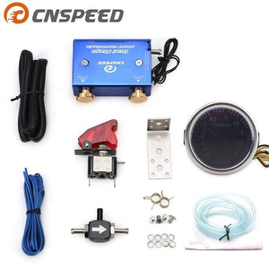 Planet Gates 2" 52mm Universal Car LED 12V Turbo Boost Gauge PSI & BAR Pointer Digital Meter with Turbocharger Boost Electronic Controller