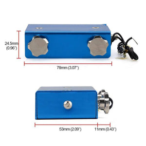 Planet Gates 2" 52mm Universal Car LED 12V Turbo Boost Gauge PSI & BAR Pointer Digital Meter with Turbocharger Boost Electronic Controller