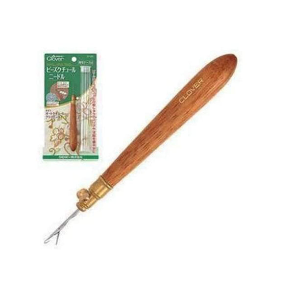 Planet Gates 2 57-566 Clover Kantan Couture Bead & 57-573 Clover neddle Embroidery Tool Sequins Spangles Tambour Fine Hook Sewing NEEDLE