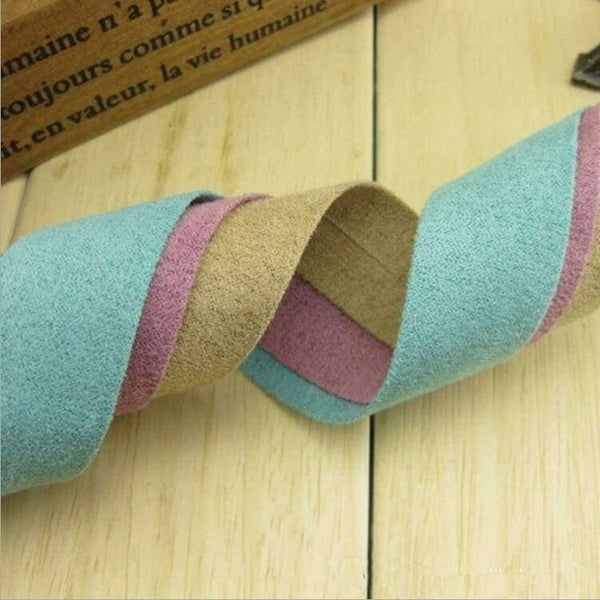 Planet Gates 2.5cm Width Velvet Fabric Strip Ribbons Handmade Cloth Hair Accessories Decorative Arts and Crafts Hair Bow Sewing Accessories