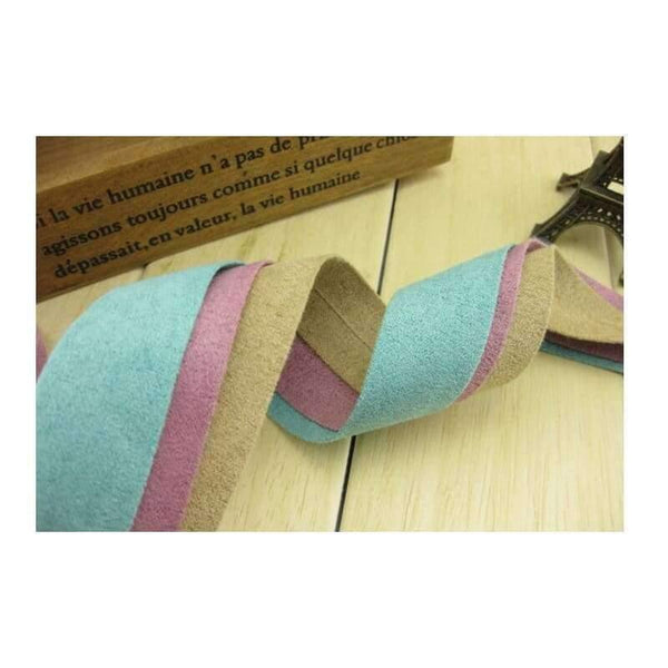 Planet Gates 2.5cm Width Velvet Fabric Strip Ribbons Handmade Cloth Hair Accessories Decorative Arts and Crafts Hair Bow Sewing Accessories