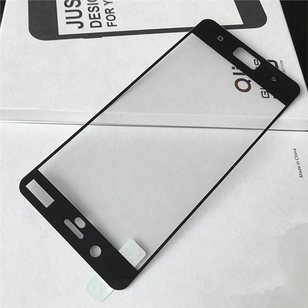 Planet Gates 2.5D Hardness Tempered Glass Film Screen Protector Tempered Glass Screen Cover for Nokia 8 Full Coverage (Black)