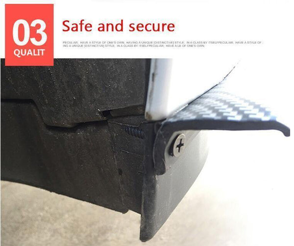 Planet Gates 2.5m Car Door Protector Strip Front Bumper strip Car Stickers Car Bumper Rubber Decorative strip Universal version