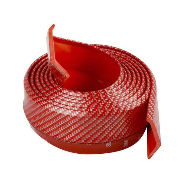 Planet Gates 2.5m Car Door Protector Strip Front Bumper strip Car Stickers Car Bumper Rubber Decorative strip Universal version