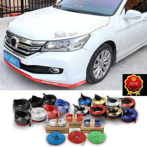 Planet Gates 2.5m Car Door Protector Strip Front Bumper strip Car Stickers Car Bumper Rubber Decorative strip Universal version