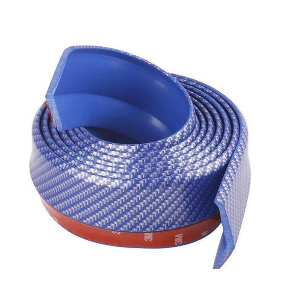 Planet Gates 2.5m Car Door Protector Strip Front Bumper strip Car Stickers Car Bumper Rubber Decorative strip Universal version