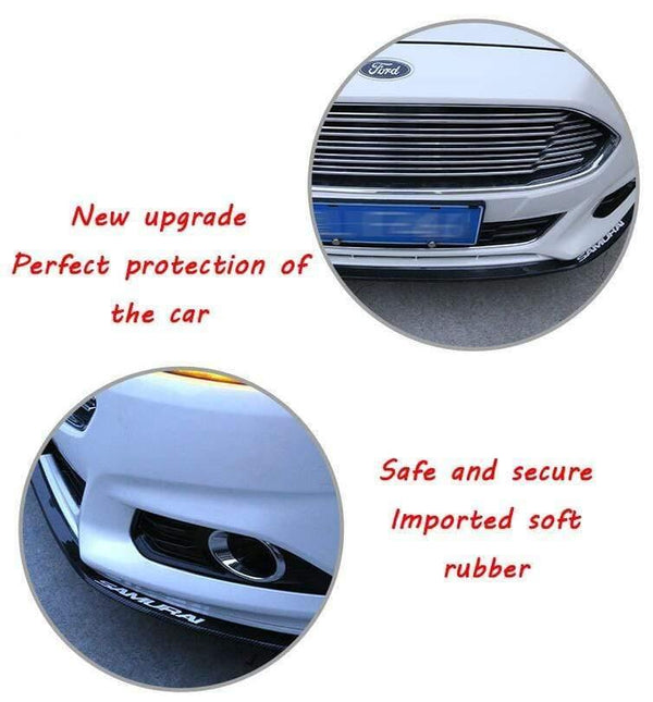 Planet Gates 2.5m Car Door Protector Strip Front Bumper strip Car Stickers Car Bumper Rubber Decorative strip Universal version
