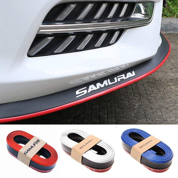 Planet Gates 2.5M Front Car Bumper Protector Rubber Car Protector Front Bumper Guards Lip Mouldings Splitter Chin Body Auto Bumper Exterior