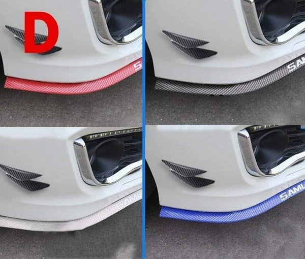 Planet Gates 2.5M Front Car Bumper Protector Rubber Car Protector Front Bumper Guards Lip Mouldings Splitter Chin Body Auto Bumper Exterior