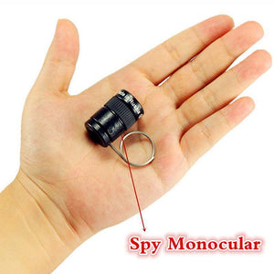 Planet Gates 2.5X17.5  Subminiature Mini Pocket High Power Monocular Telescope Pocket Key Chain Hiking Camping Travel Hunting Scope