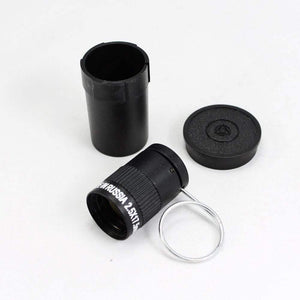 Planet Gates 2.5X17.5  Subminiature Mini Pocket High Power Monocular Telescope Pocket Key Chain Hiking Camping Travel Hunting Scope