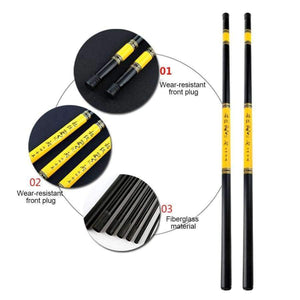 Planet Gates 2.7 m New Ultra-hard Ultra-lightweight Fishing Rod Pole Rod 2.7-7.2M FRP Fishing Rod Comfortable Durable Lightweight Stylish