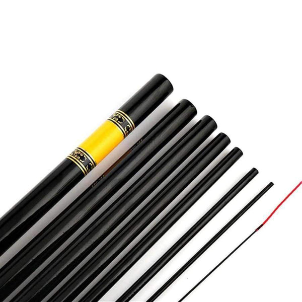 Planet Gates 2.7 m New Ultra-hard Ultra-lightweight Fishing Rod Pole Rod 2.7-7.2M FRP Fishing Rod Comfortable Durable Lightweight Stylish