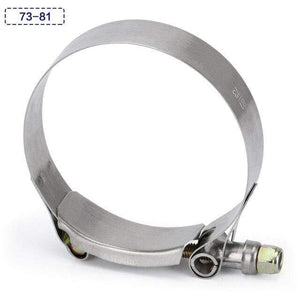 Planet Gates 2.75 inch (73-81mm) 2.0" 2.25" 2.5" 2.75" 3.0" 3.25" 3.5" 3.75" 4.0" T-Bolt Exhaust Clamp Intake Turbo Exhaust Intercooler Silicone Coupler 1 Piece