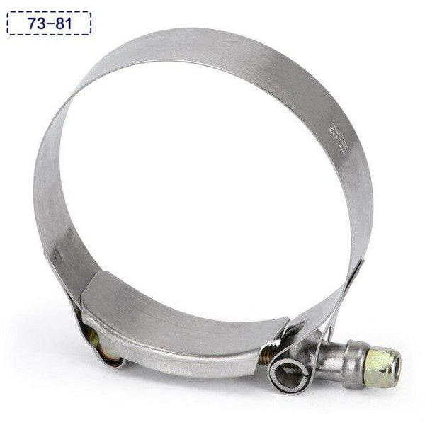 Planet Gates 2.75 inch (73-81mm) 2.0" 2.25" 2.5" 2.75" 3.0" 3.25" 3.5" 3.75" 4.0" T-Bolt Exhaust Clamp Intake Turbo Exhaust Intercooler Silicone Coupler 1 Piece