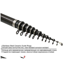 Planet Gates 2.7m 3.6M 4.5M 5.4M 3.0M 6.3M Spinning Fishing Rod M Power Telescopic Rock Fishing Rod Carp Feeder Rod Surf Spinning Rod