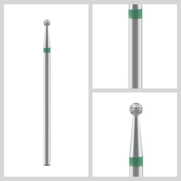 Planet Gates 2.7mm Diamond Nail Drill Milling Cutter Nail Art Drill Bit Cuticle Clean Cutter for Manicure Nail Files Electric Mills Burr Nail Tool