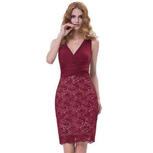 Planet Gates 2 as picture / 10 / China Cocktail Dresses 2018 Elegant Formal Party Bodycon Women Prom Dress Green Red Black Cocktail Dress