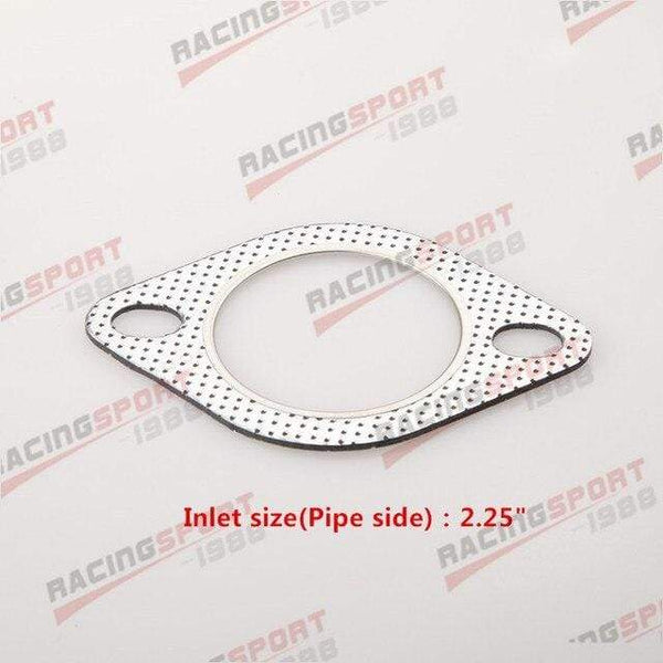Planet Gates 2 Bolt 2 2"/2.25"/2.5"/2.75"/3" 2/3/4Bolt Turbo Exhaust Manifold Gasket Downpipe Flange