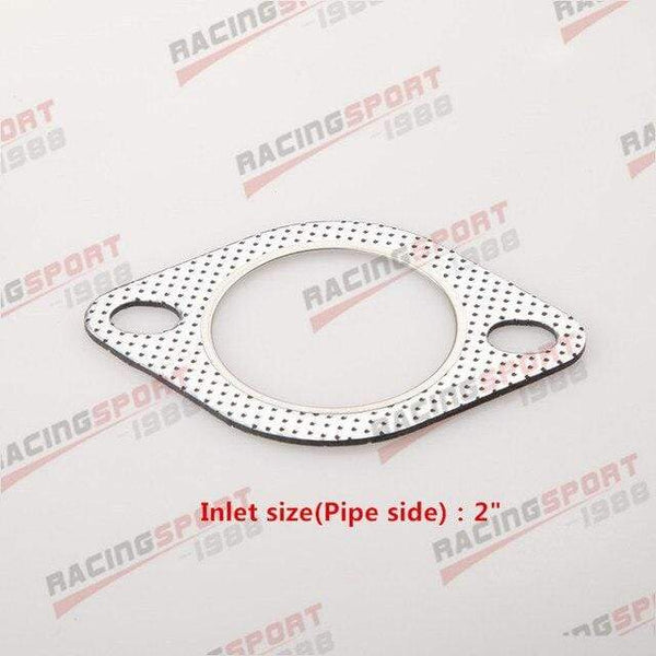 Planet Gates 2 Bolt 2"/2.25"/2.5"/2.75"/3" 2/3/4Bolt Turbo Exhaust Manifold Gasket Downpipe Flange