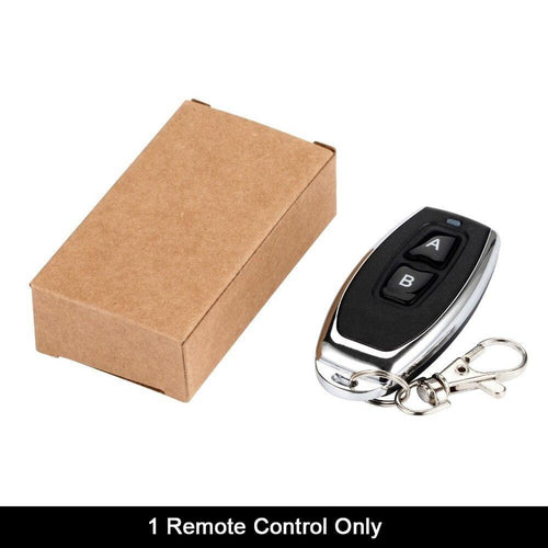 Planet Gates 2 Button - AB Rubrum 433Mhz Wireless Remote Control Switch 220V 10A 1CH Relay Receiver Module RF Realy Transmitter With 433 Mhz Remote Control