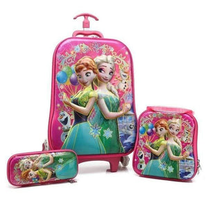 Planet Gates 2 Children Travel Trolley Bag Student Trolley Case Cute Kids Suitcase Boy Girl Cartoon Bag Pencil Box Children Gift