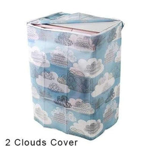 Planet Gates 2 Clouds Cover Washing Machine Dust Covers Organizer Washer Lid Appliance Layer Protector Coat Storage Case Organization Accessories Item