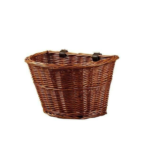Planet Gates 2 Cycling Bicycle Basket Wicker Front Handlebar Bike Basket Cargo