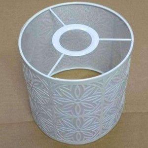 Planet Gates 2 Cylinder Shape LED Light Shade Table Ceiling Pendant Light Shade Lampshade Lamp Cover With Floral Pattern High Quality