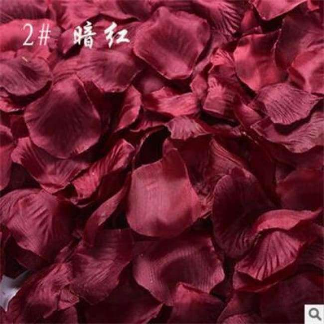 Planet Gates 1 Red Wedding Decor 1000 pcs/lot Atificial Flowers Wholesale Polyester Wedding Rose Petals Wedding Birthday Accessories