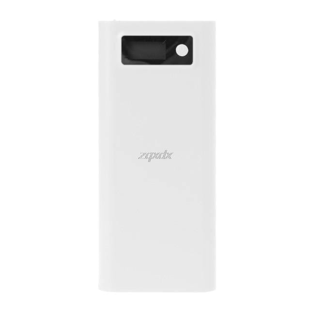 Planet Gates Dual USB 8x 18650 Battery DIY Holder LCD Display Power Bank Case Box For iphone Z07 Drop ship