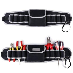 Planet Gates 2 Electrician Drill Tool Bag Waist Pocket Pouch Belt Storage Holder Maintenance Kit