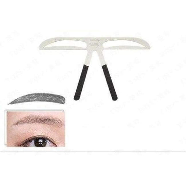 Planet Gates 2 Eyebrow Tatoo Shaper  Stencil  Eyebrow Easy To Use Makeup Kit DIY Template Shaping 4 Style