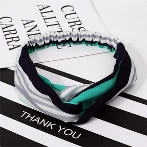 Fashion Floral Print Knot Women Headband Vintage Hairband Girls Headwear Leopard Headband  Hair Accessories
