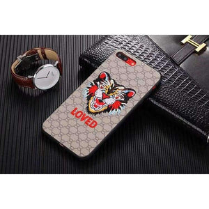 Planet Gates 2 / for iPhone X Luxury Brand Embroidery for iPhone7 7plus Tiger Bird Animal Pattern Phone Case for iPhone 6 6plus Hard Back Cover
