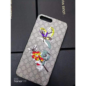 Planet Gates 2 / for iPhone X Luxury Brand Embroidery for iPhone7 7plus Tiger Bird Animal Pattern Phone Case for iPhone 6 6plus Hard Back Cover