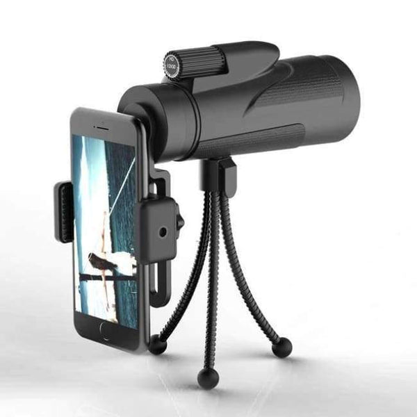 Planet Gates 2 Hunting Military Tourism HD 12X50 Monocular Professional High Quality Telescope Zoom Vision Lightweight Compact Black