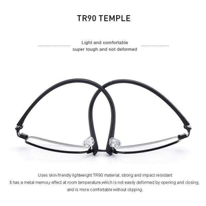 Planet Gates 2 In 1 Magnet Polarized Clip Glasses Frame Men Optical Myopia Clip Glasses For Men Eyeglasses Frame TR90 S2728