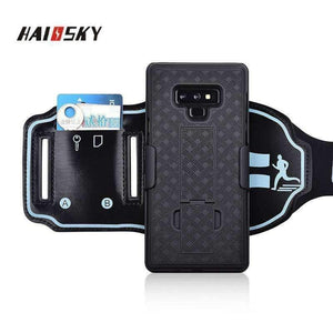 Planet Gates 2 in 1 Sports Armband Case For Samsung Galaxy Note 9 Gym Running Work Out Phone Holder Arm Band For Samsung Note 9 Case