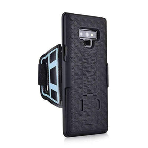 Planet Gates 2 in 1 Sports Armband Case For Samsung Galaxy Note 9 Gym Running Work Out Phone Holder Arm Band For Samsung Note 9 Case