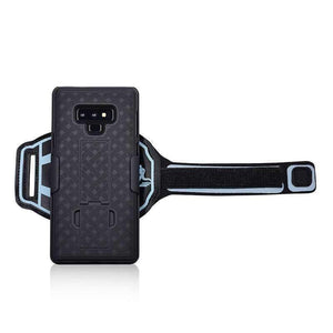 Planet Gates 2 in 1 Sports Armband Case For Samsung Galaxy Note 9 Gym Running Work Out Phone Holder Arm Band For Samsung Note 9 Case