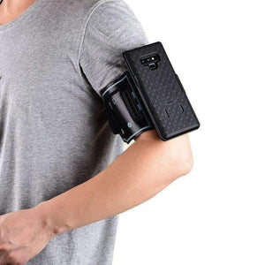 Planet Gates 2 in 1 Sports Armband Case For Samsung Galaxy Note 9 Gym Running Work Out Phone Holder Arm Band For Samsung Note 9 Case