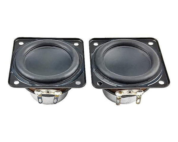 Planet Gates 2 Inch 48mm Full Frequency Speaker 4OHM 15W Neodymium Bass Loudspeaker 20 Core Voice Coil Rubber Edge Repair Audio Driver 2pcs
