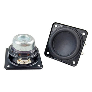 Planet Gates 2 Inch 48mm Full Frequency Speaker 4OHM 15W Neodymium Bass Loudspeaker 20 Core Voice Coil Rubber Edge Repair Audio Driver 2pcs