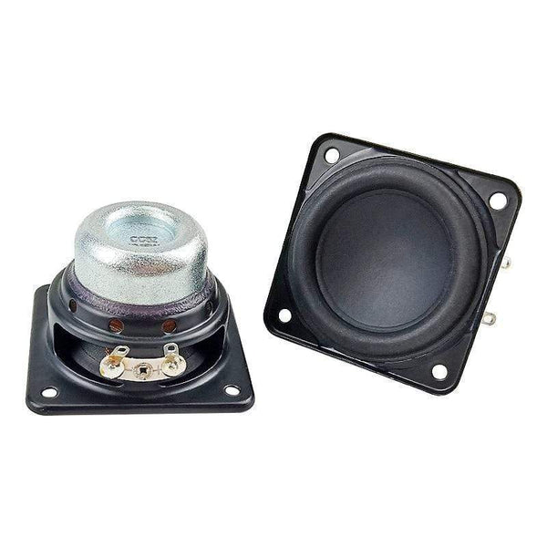 Planet Gates 2 Inch 48mm Full Frequency Speaker 4OHM 15W Neodymium Bass Loudspeaker 20 Core Voice Coil Rubber Edge Repair Audio Driver 2pcs